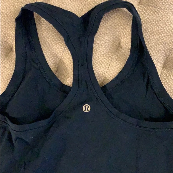 [Lululemon] Dark Teal Cool Racerback Tank - Picture 4 of 4